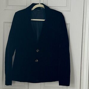K by Kersh Women’s Navy Velour Blazer